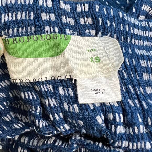 Anthropologie Blue Embroidered Shorts Size XS - Picture 12 of 16